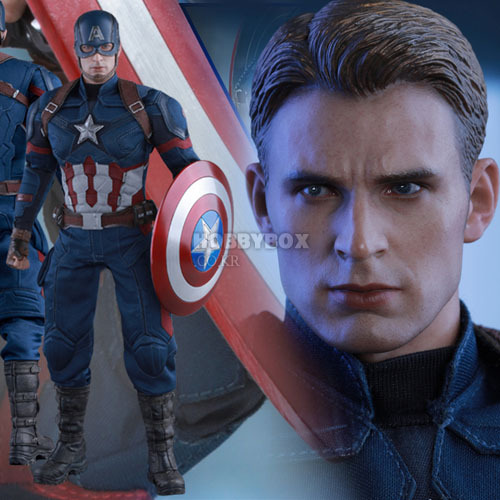 (재입고) 캡틴 아메리카(Captain America) / 캡틴 아메리카 시빌워(Captain America : Civil War)/ 핫토이 MMS350