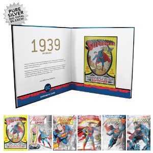 (예약) 슈퍼맨 80주년 5g 은화 노트 - 실버 컬렉터블 / DC comics / 904701