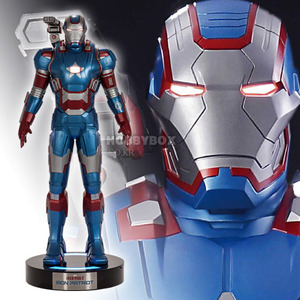 (추가예약마감) 아이언 패트리어트 (Iron Patriot) Life-Size Statue / 아이언맨 3 (Iron Man 3)