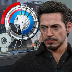 (입고) 토니 스타크 &amp; 아크 리액터 악세사리(Tony Stark with Arc Reactor Creation Accessories) / 아이언맨(Iron Man) 2