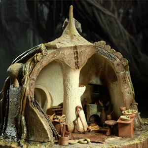 (예약마감) 스타워즈(Star wars) - 요다의 오두막(Yoda&#039;s Hut) - Dagobah 12-inch Figure Environment