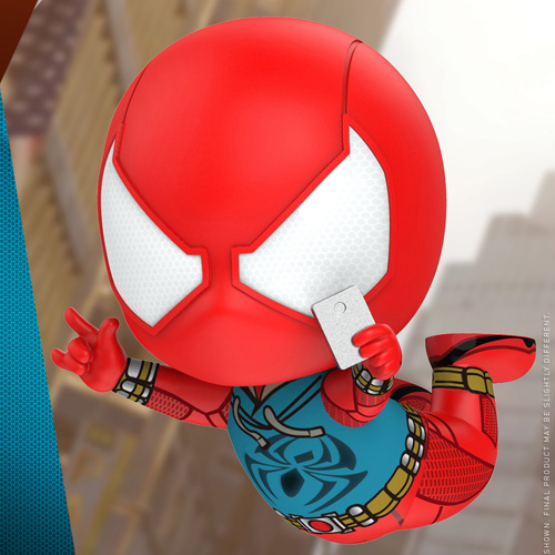 (입고) 스파이더맨 Scarlet Spider Suit 코스베이비 S 보블 헤드 / 마블 / 핫토이 COSB620