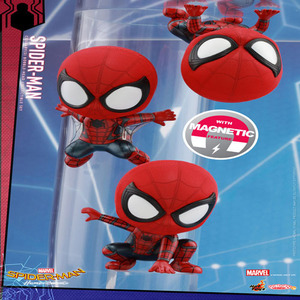(입고) 스파이더맨(Spider-Man) 코스베이비(Cosbaby) S 보블헤드(Bobble-Head) 세트 / 스파이더맨(Spider-Man) : 홈커밍(Homecoming)